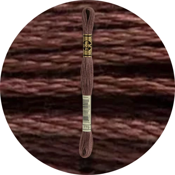 DMC Mouliné Spécial 25 Broderigarn, Ensfarvet, Neutrale nuancer